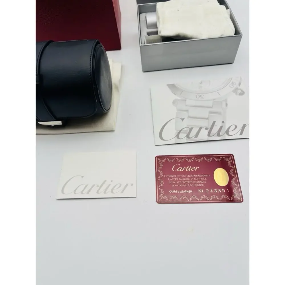 Branded Cartiér Red Empty Jewelry Box Set with Certificate & Outer Box VG Cond